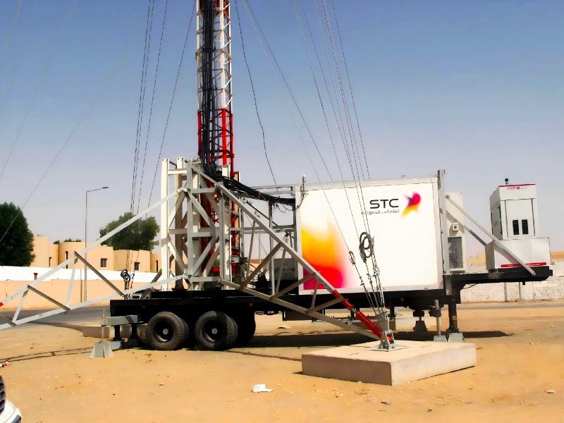 Cell on Wheels Manufacturer: 35M Mobile Telecom Solution for Saudi Arabia